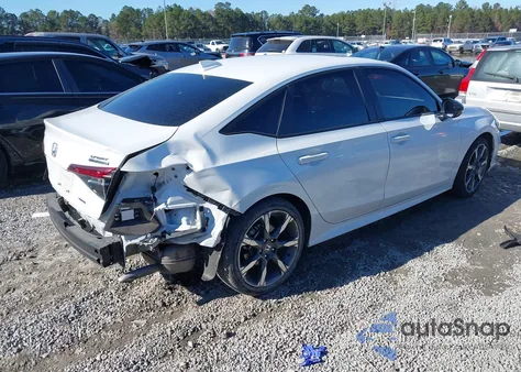 2025 Honda Civic Hybrid Sport/Sport Touring from USA, damaged, VIN 2HGFE4F88SH304855